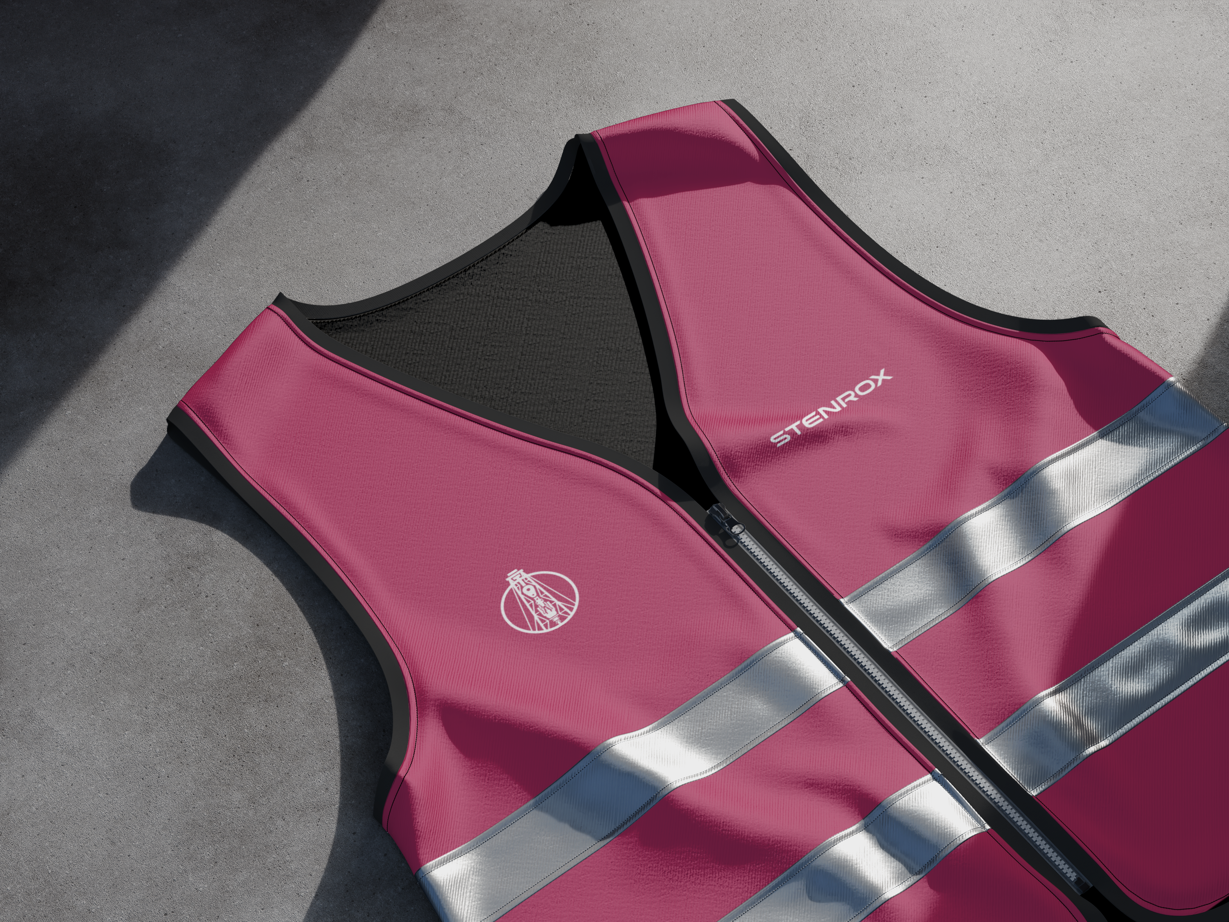 STENROX branded high-visibility vest